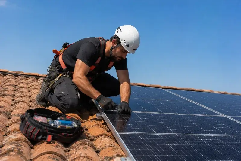 Maintenance et monitoring de panneaux solaires à Montauban-sur-l'Ouvèze