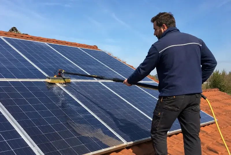 Nettoyage et entretien de panneaux solaires à Montauban-sur-l'Ouvèze